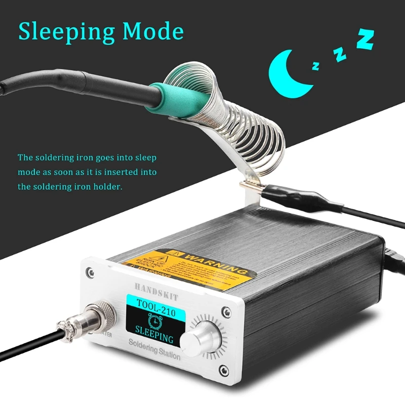 

210 Soldering Station kit for Circuit Board and Fields Repair Electronic Circuit Boards Computers DIY Heat-resistant