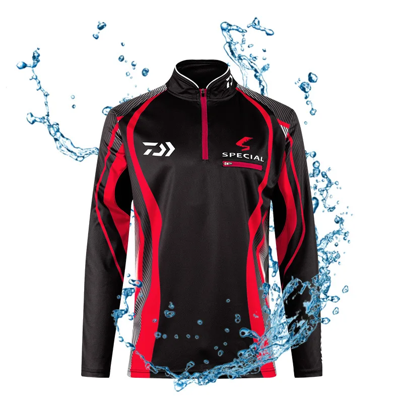 

Daiwa Sports Outdoor Fishing Shirt Sunscreen Fishing Clothing Breathable Perspiration Ultra-thin Quick-drying Fishing Clothes