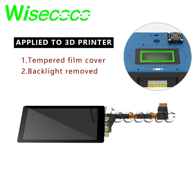 5 Photon S 2K LCD светильник отверждающий экран закаленное стекло протектор удаленный