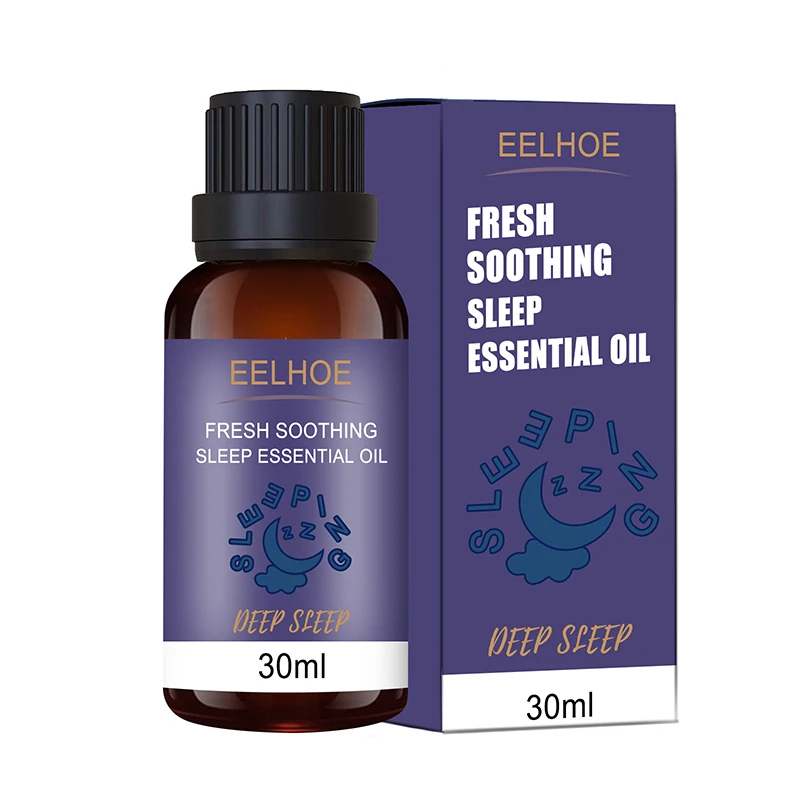 

30ml Natural Sleep Aid Anti Stress Sleep Essential Oil Soothing Sleep Aid Spray Plant Essence Lavender Relief Help Sleep TSLM2