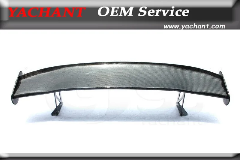 Автомобильный Стайлинг спойлер для багажника из углеродного волокна подходит 2000