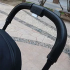 Чехол с ручкой из искусственной кожи для Cybex Eezy S Twist (+) 2  Eezy S 2, Защитные чехлы для коляски, аксессуары для коляски