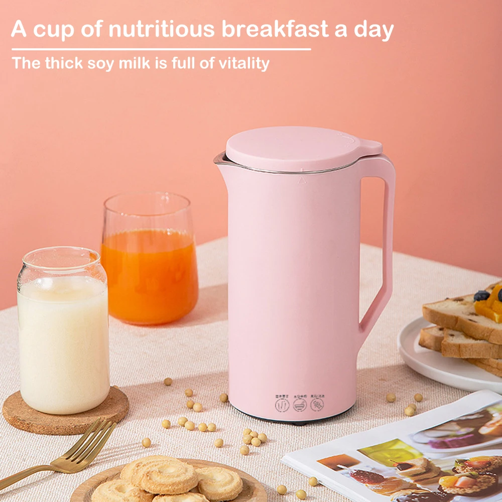 

350ML Automatic Soy Milk Machine Mini Fruit Maker Juicer Vegetable Extractor Food Blender Filter Free For Soybean 220V