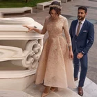 Женское свадебное платье с рукавом три четверти, из органзы