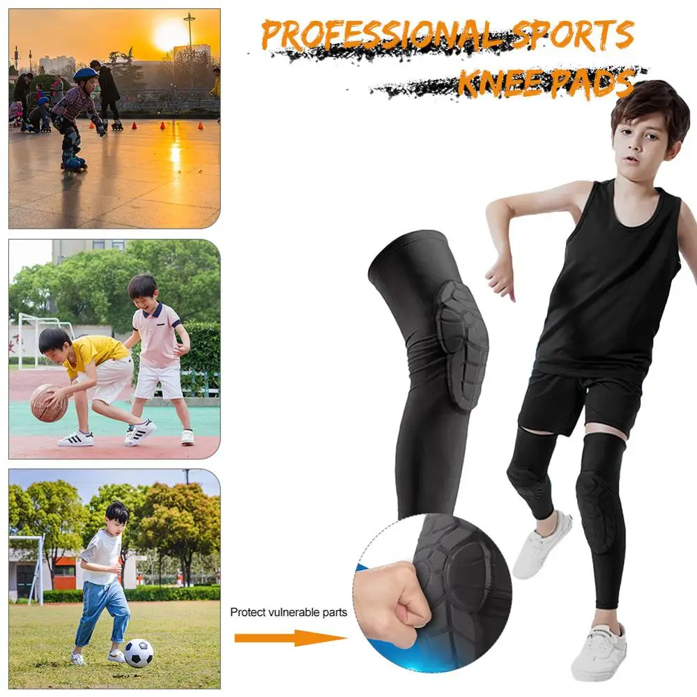

Knee Brace for Children Fall Sports Breathable Knee Support Running Squat Soccer Hiking Camping Cycling Outsoor Knee Protector