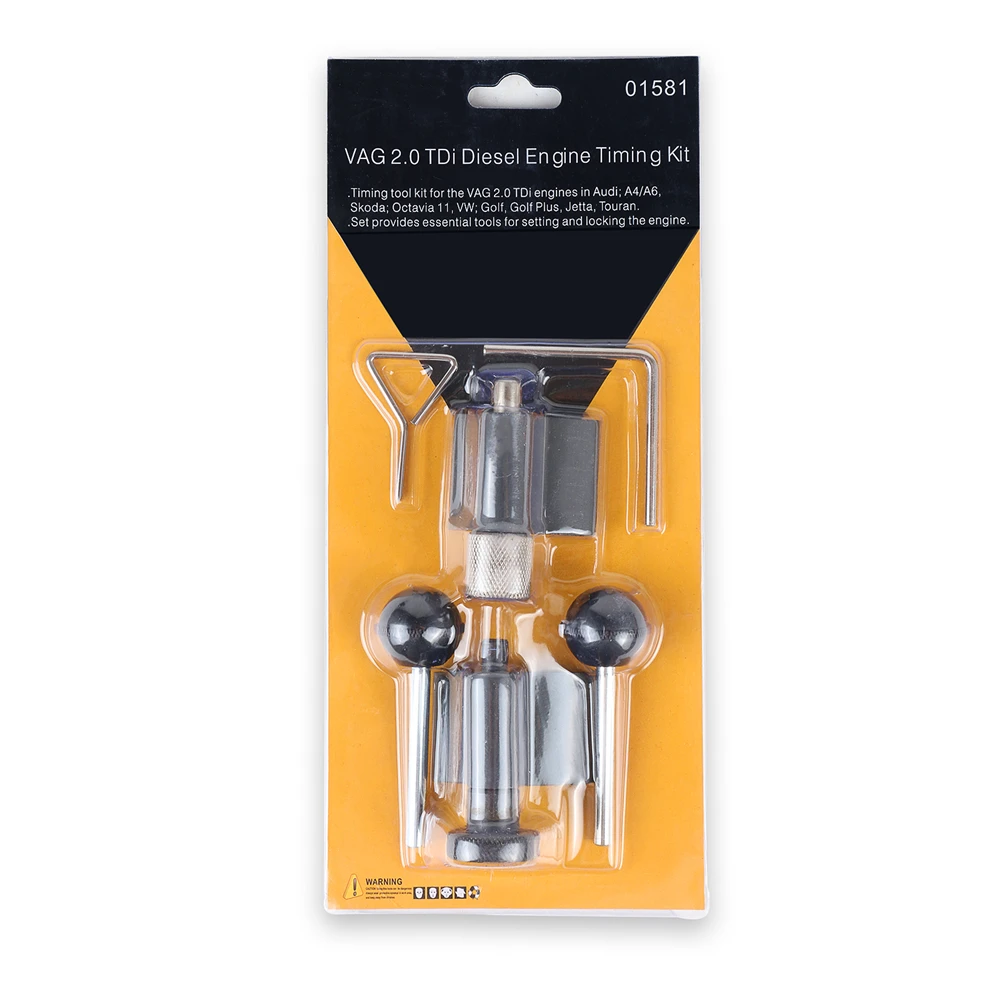 

MR CARTOOL Diesel Engine Timing Tools Set Car Engine Timing Crank & Cam Special Tools Kit For VW Audi 1.2 1.4 1.9 2.0 TDI PD