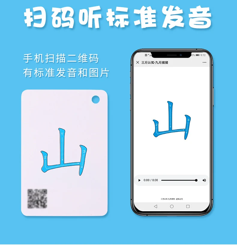 250 шт./компл. изучение китайского флэш карты для малышей обучающая карта памяти