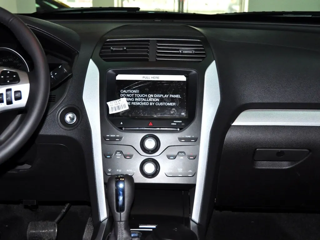 Tesla стиль шесть ядер CPU PX6 автомобильный мультимедийный плеер для Ford Explorer 2011 +