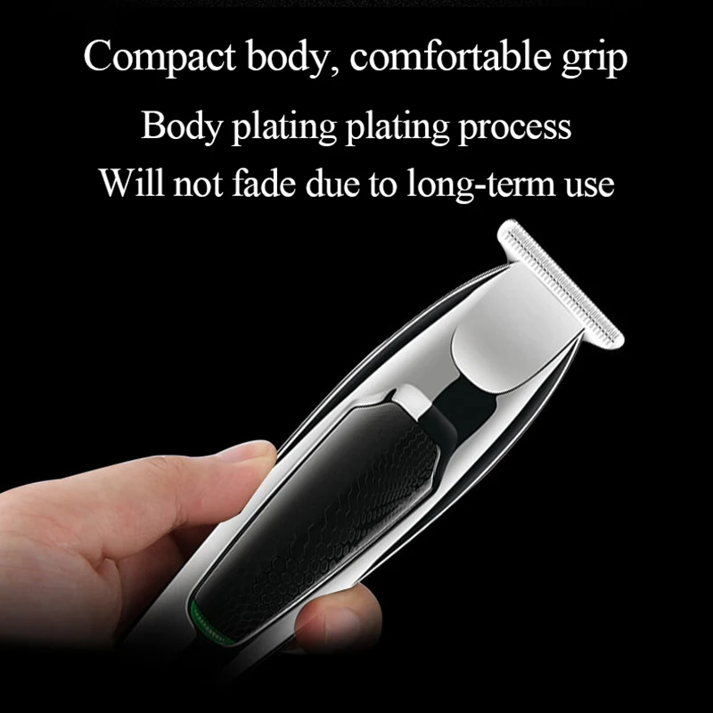 

Electric Hair Clipper Rechargeable Low Noise Hair Trimmer Hair Cutting Machine Beard Shaver Trimmer For Men Barber Hair Shaving