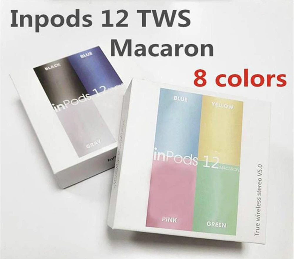 

TWS-наушники Inpods12 с поддержкой Bluetooth, 50 шт./лот