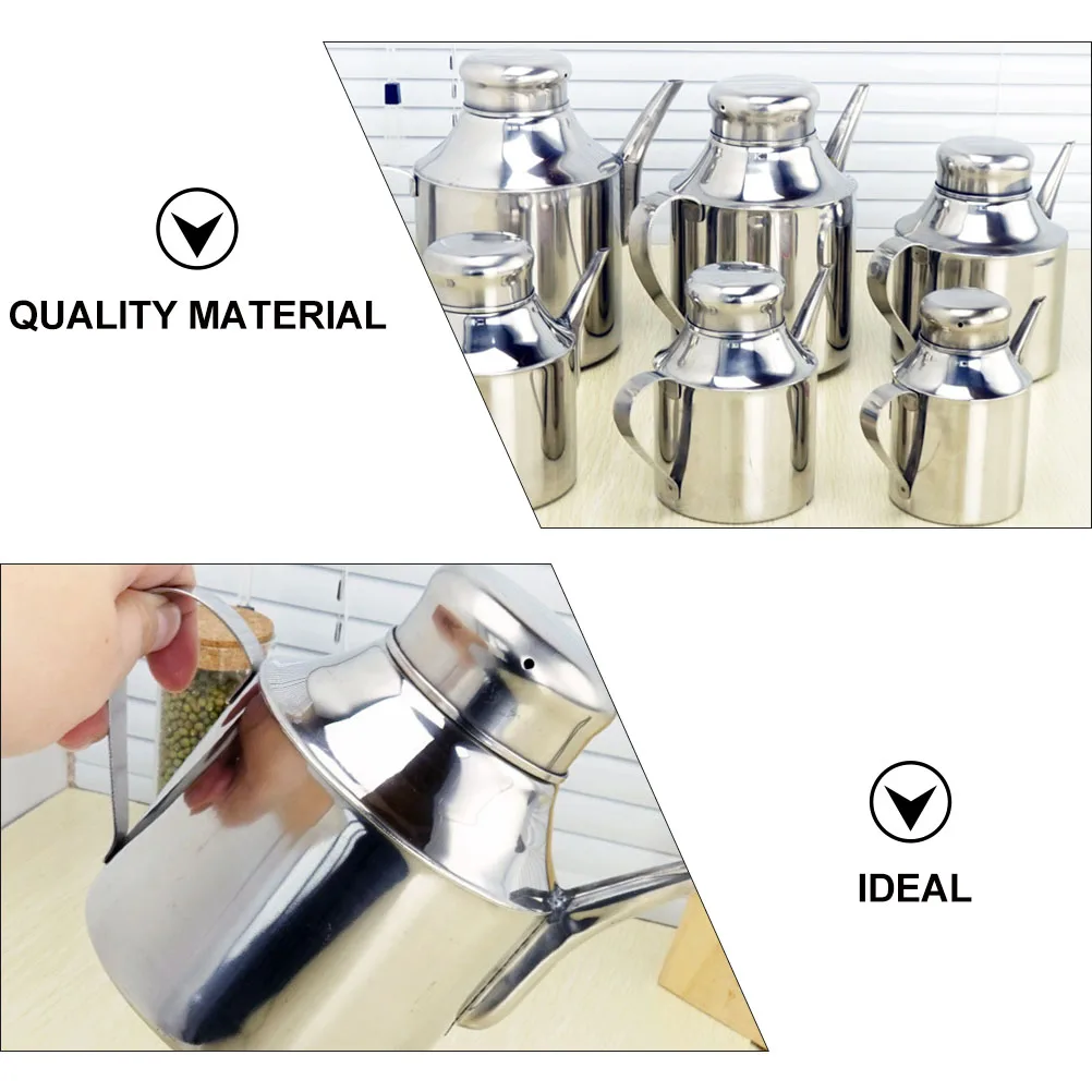 Банка для масла из нержавеющей стали кухонная бутылка уксуса