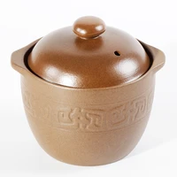 0 8l 1l casserole stoneware stew cup household small steamed ceramic soup cup food birds nest bowl with handle ear clay pot