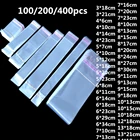 Прозрачный пластиковый самоклеящийся пакет, Самоуплотняющиеся маленькие пакеты для ручек, ювелирных изделий, конфет, закрывающийся пакет для подарочного печенья