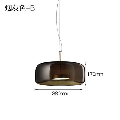 modern deco maison industrial lamp glass living room restaurant pendant lights hanging | Лампы и освещение