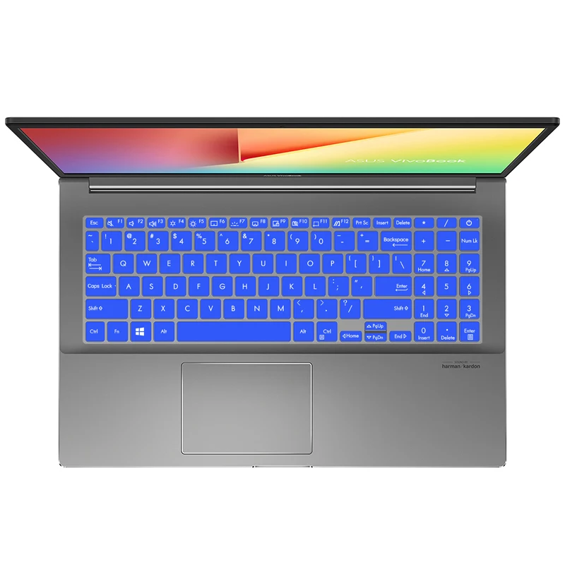 Силиконовая клавиатура для ноутбука защитный чехол ASUS vivobook 15 X513EP X513EA x513 EP EA K513EQ K513