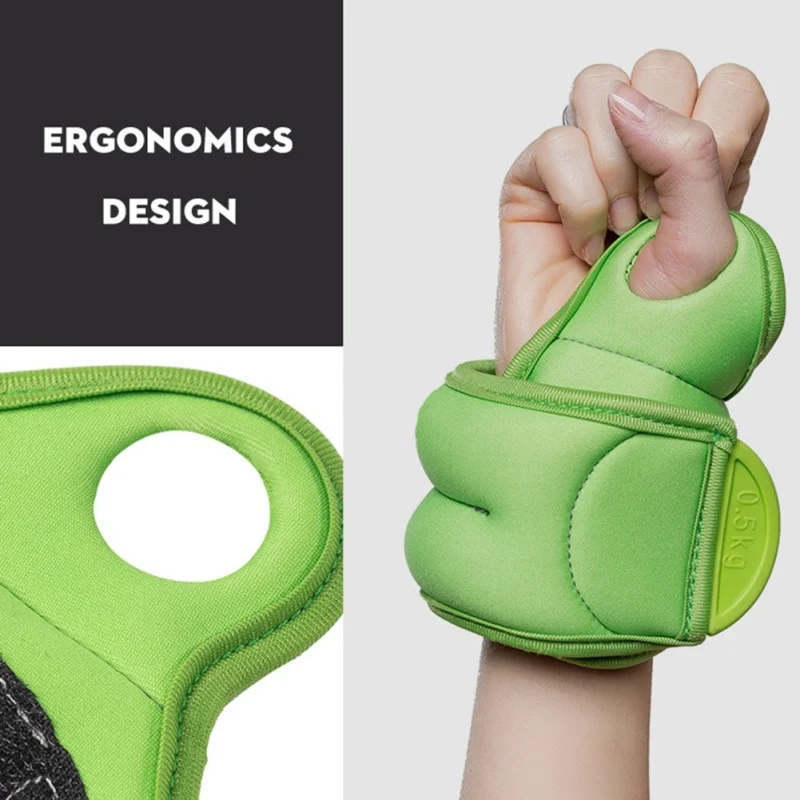 

1kg Leggings Weight Equipment Running Training Sandbag Students Tied Hands Feet Sandbags Women Leg Fitness Sanda 2pcs/