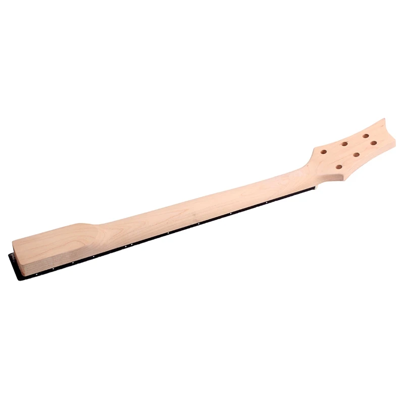 neue 1pcs gitarre neck massivholz maple 22 fret 2475 zoll truss rod für elektrische gitarre schwarz farbe free global shipping