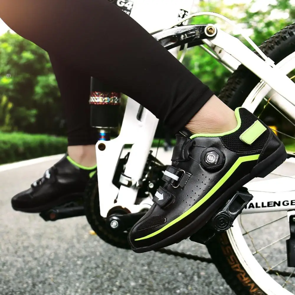 

Men Women Cycling Shoes Mesh Road Racing Training Shoes Outdoor Breathable Mountain Bike Ride Shoes Size 36-44