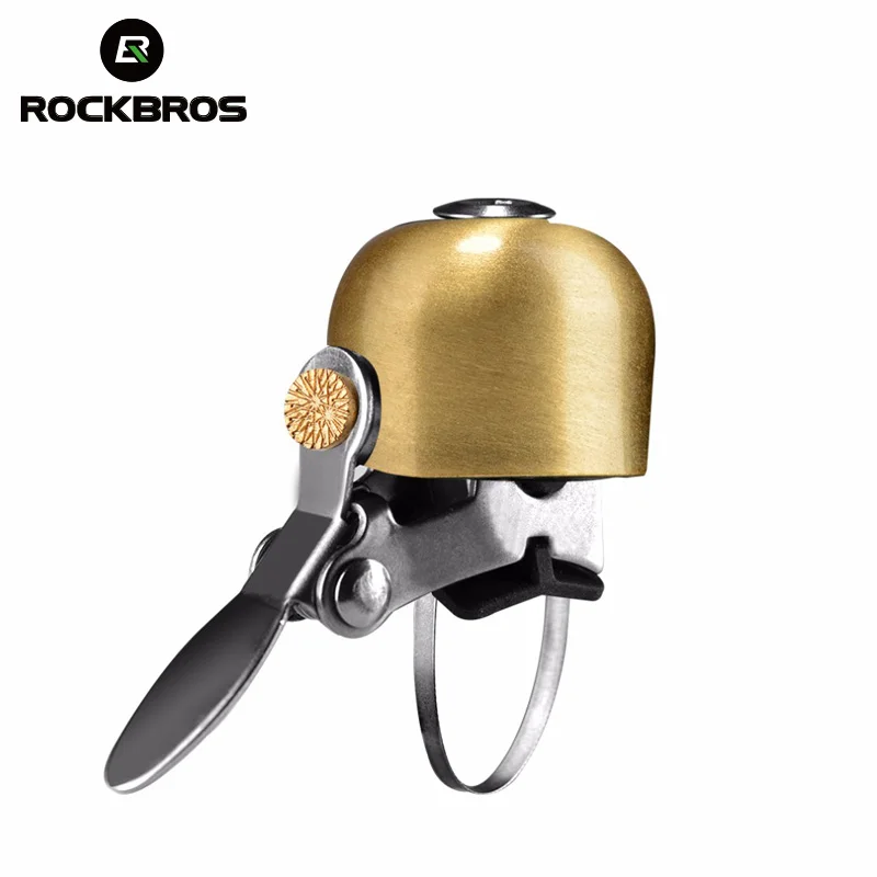 Звонок ROCKBROS из нержавеющей стали для велосипеда Классический предупреждающий