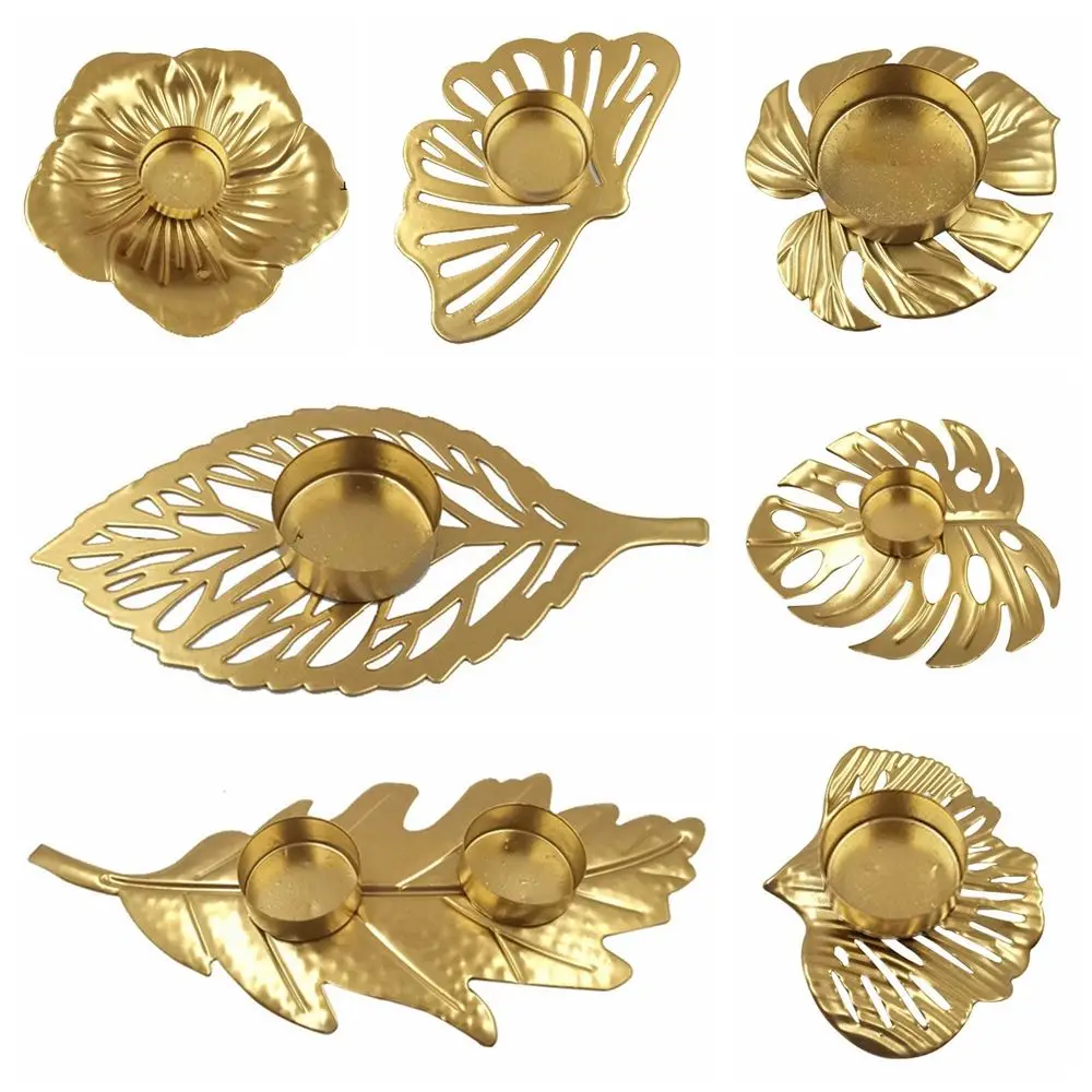 Креативный полый подсвечник фотоподсвечник из кованого железа украшение для