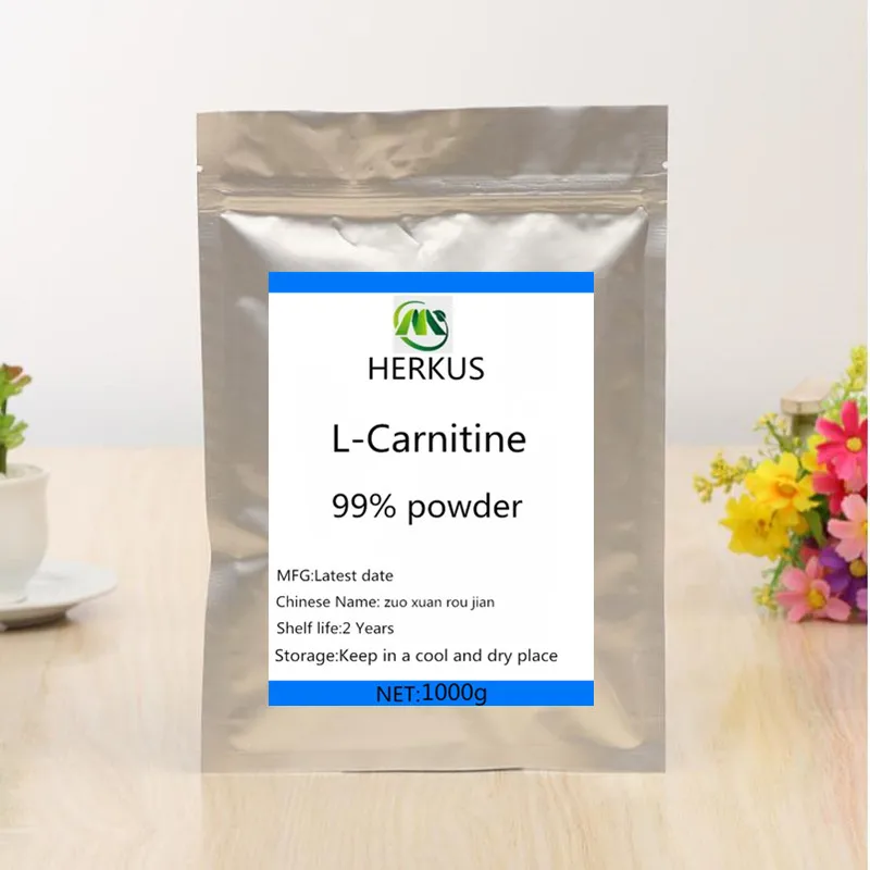 

Hot selling Acetyl-L-carnitine powder 99% L-carnitine powder can adjust women's/men's sports nutrition supplements,eliminate fat
