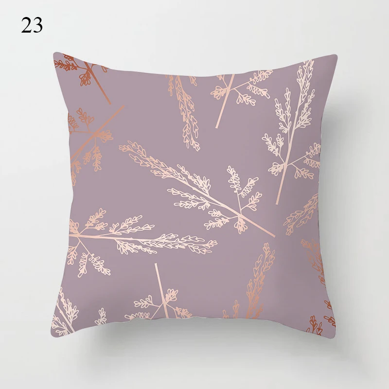 

Peach skin Pillow Case Nordic Printed Pillowcases cushion cover 45x45cm Geometric Pattern pillow covers decorative Pillow cover