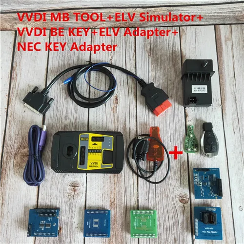 E Xhorse программатор VVDI MB TOOL V4.9.0 для ключа, включая функцию калькулятора BGA VVDI MB BGA инструмент Поддержка все основные потерял - Цвет: E