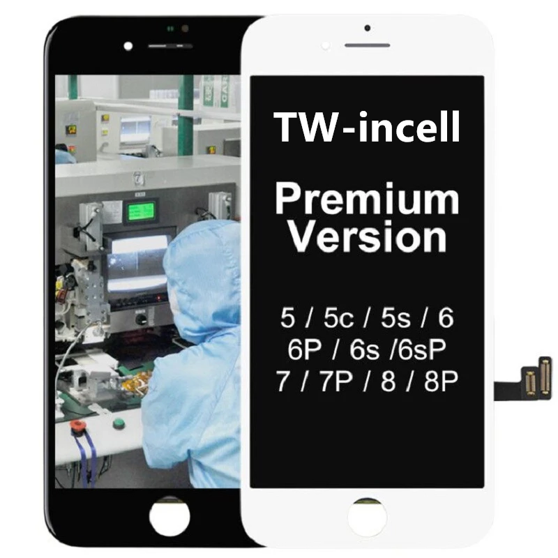 TW incell для iPhone 5S SE 6 Plus ЖК экран Tianma Замена с сенсорным экраном 7 8 LCD X|Экраны
