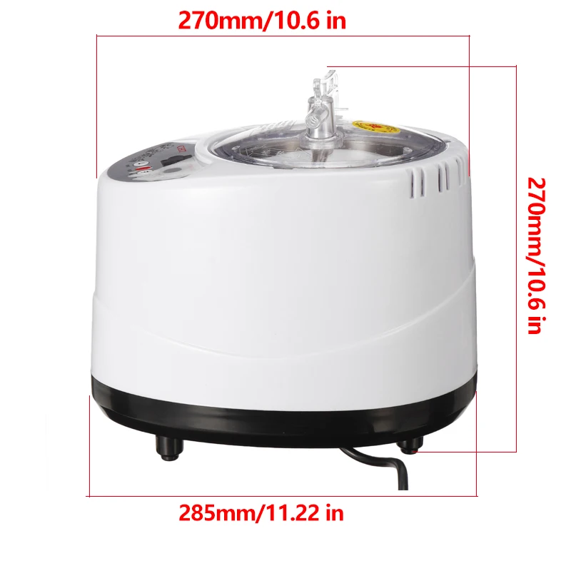 

3L Sauna Steam Generator Steamer SPA Pot Fumigation Machine with Remote Control for Body Therapy Relieve Pressure For Home