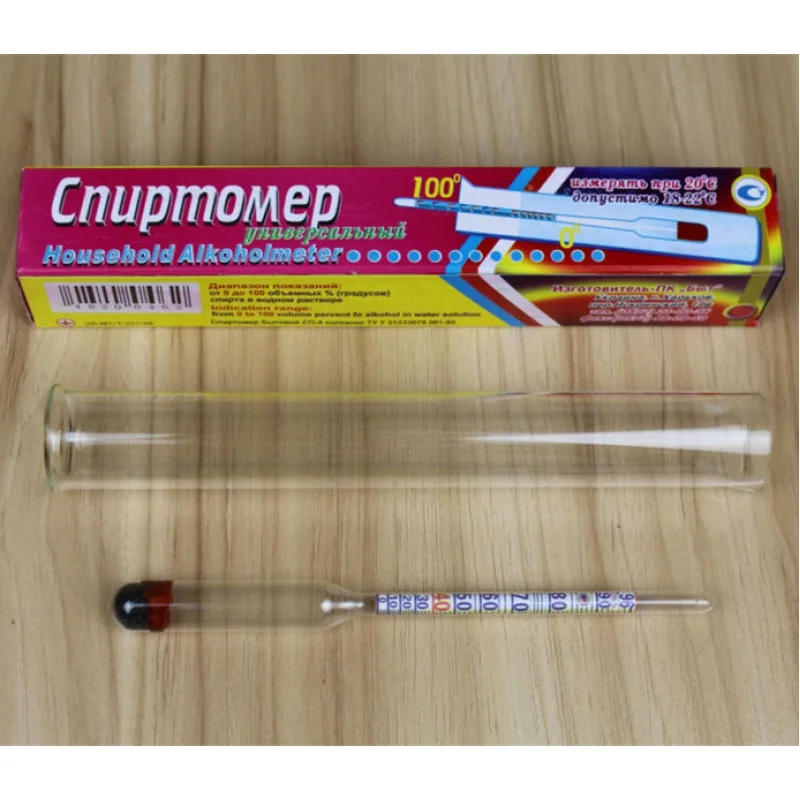 Спиртометр 0-96% спиртометр гидрометр для спирта | Инструменты