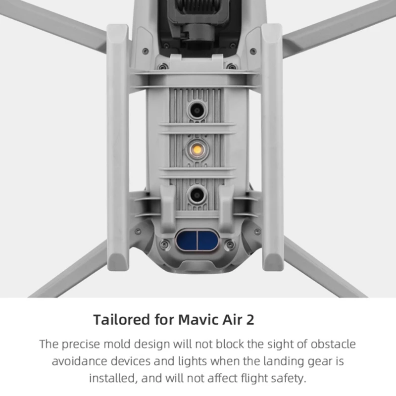 

Extended Height Tool-Free Installation for Mavic Air 2/Air 2S Drone Take-Off Landing Holder Drone Heightened Landing Gear