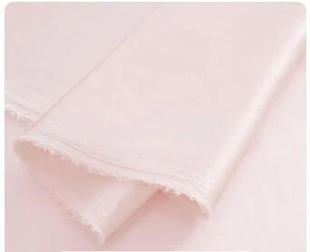 light pink Хорошая драпировка Тяжелый шелк атласная ткань для платья 114 см ширина 30 Momme Блестящий Мягкий Гладкий - Цвет: light pink