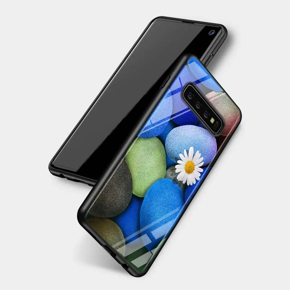 Чехол для телефона Samsung Galaxy Note 10 9 8 Pro S10e S10 5G S9 S8 S7 Plus очень яркий глянцевый чехол с