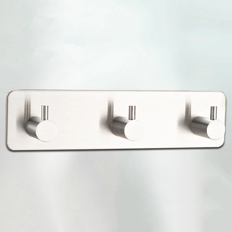 Многофункциональная самоклеящаяся ванная комната/кухонная настенная вешалка