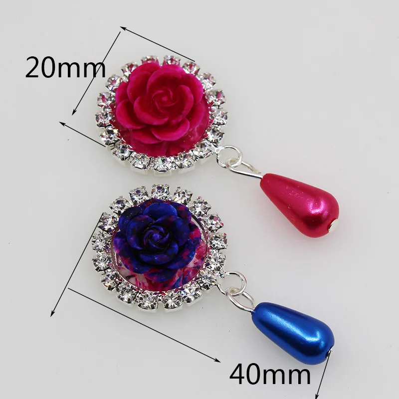 Декоративные пуговицы для украшения одежды 10 шт. металлические стразы | Дом и сад