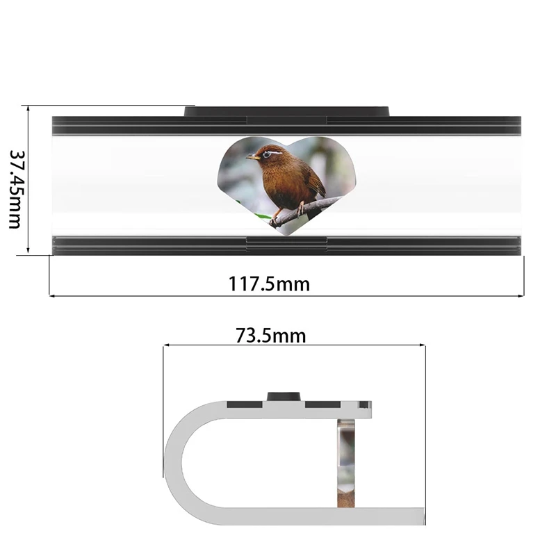 Регулируемая подставка с О образным креплением акриловая основа для динамика