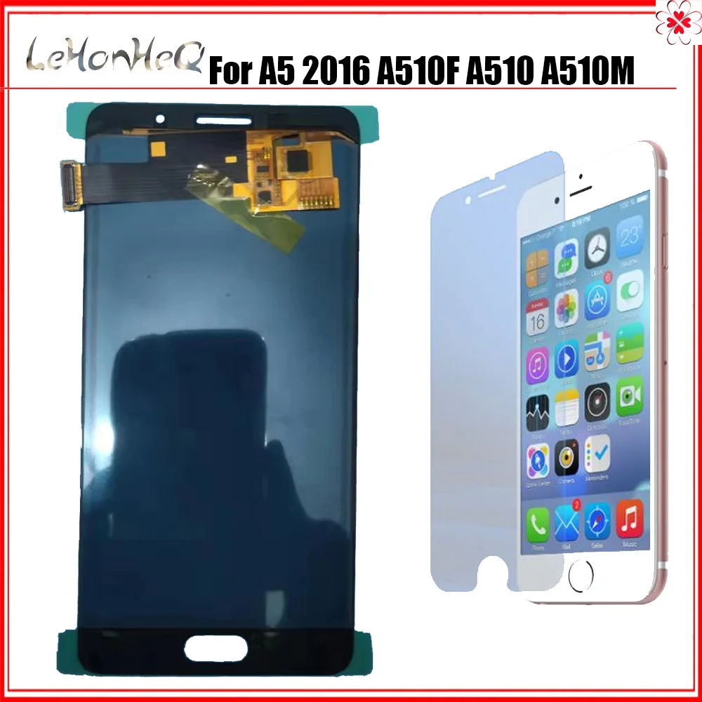 Для Samsung Galaxy A5 2016 A510 A510F A510FD A5100 ЖК дисплей с сенсорным экраном дигитайзер сборка