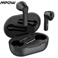 mpow mx3mx1 bluetooth 5 0 earbuds usb c25h playtime wireless earphones whi fi stereo sound ipx7 waterproof for sportswork