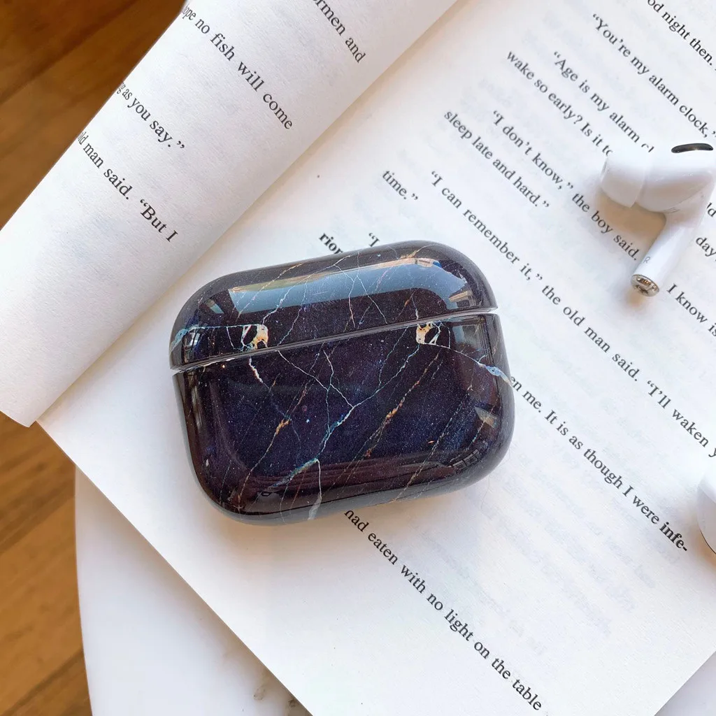 

Marble Cartoon Silicone Cover for Apple Air Pods Pro 3 Earpods Charging Box Headphone Box Case for Apple Airpods Pro Case