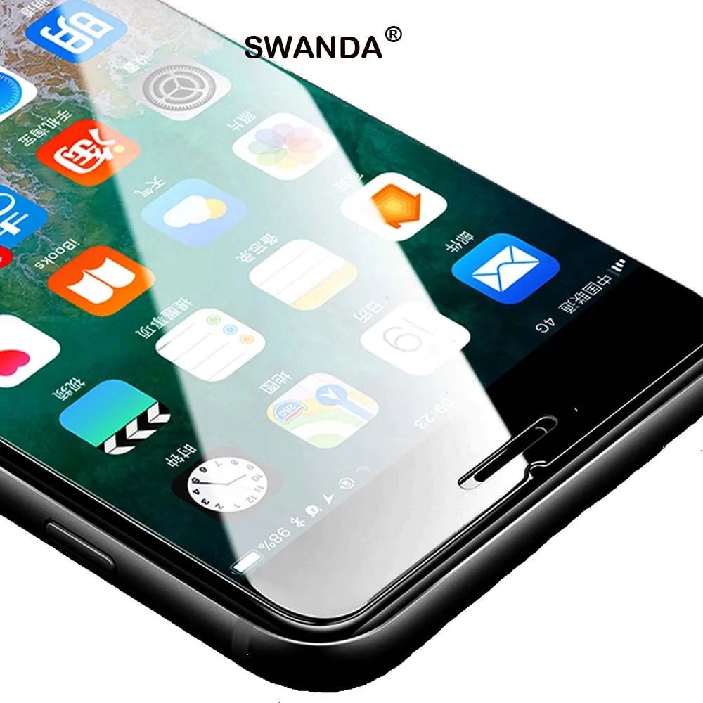 

Защитное стекло для iPhone X, 6, 7, 8, 6PLUS, 7PLUS, 8PLUS, 5, 5, SE, закаленное
