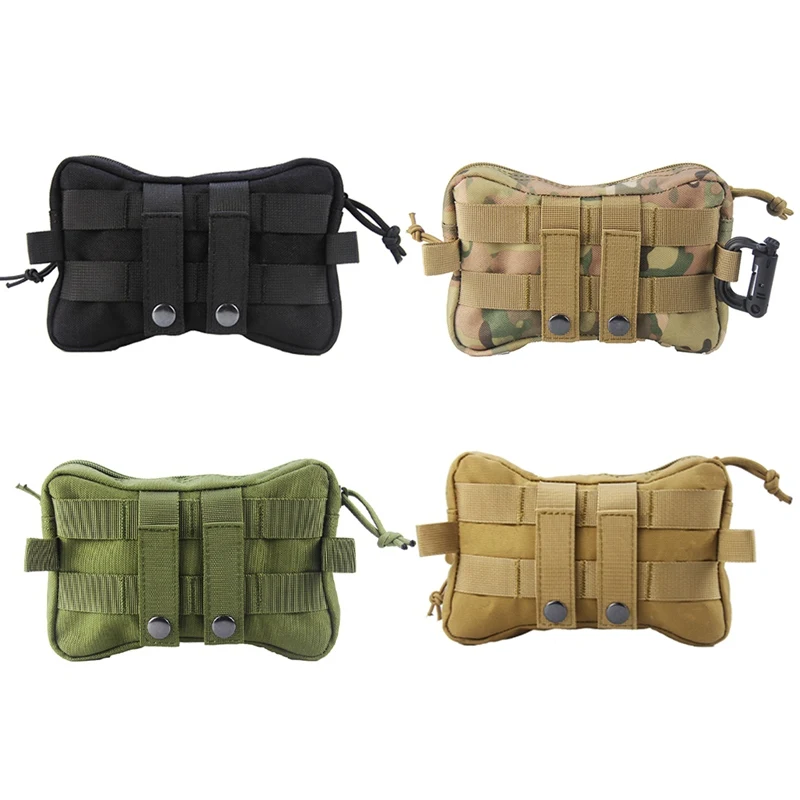 

Tactical Molle Pouch Nylon Belt Waist Pack Bag Langer Pack Commuter Pack EDC Multifunctional Hand Pack Military Hunting Pouch