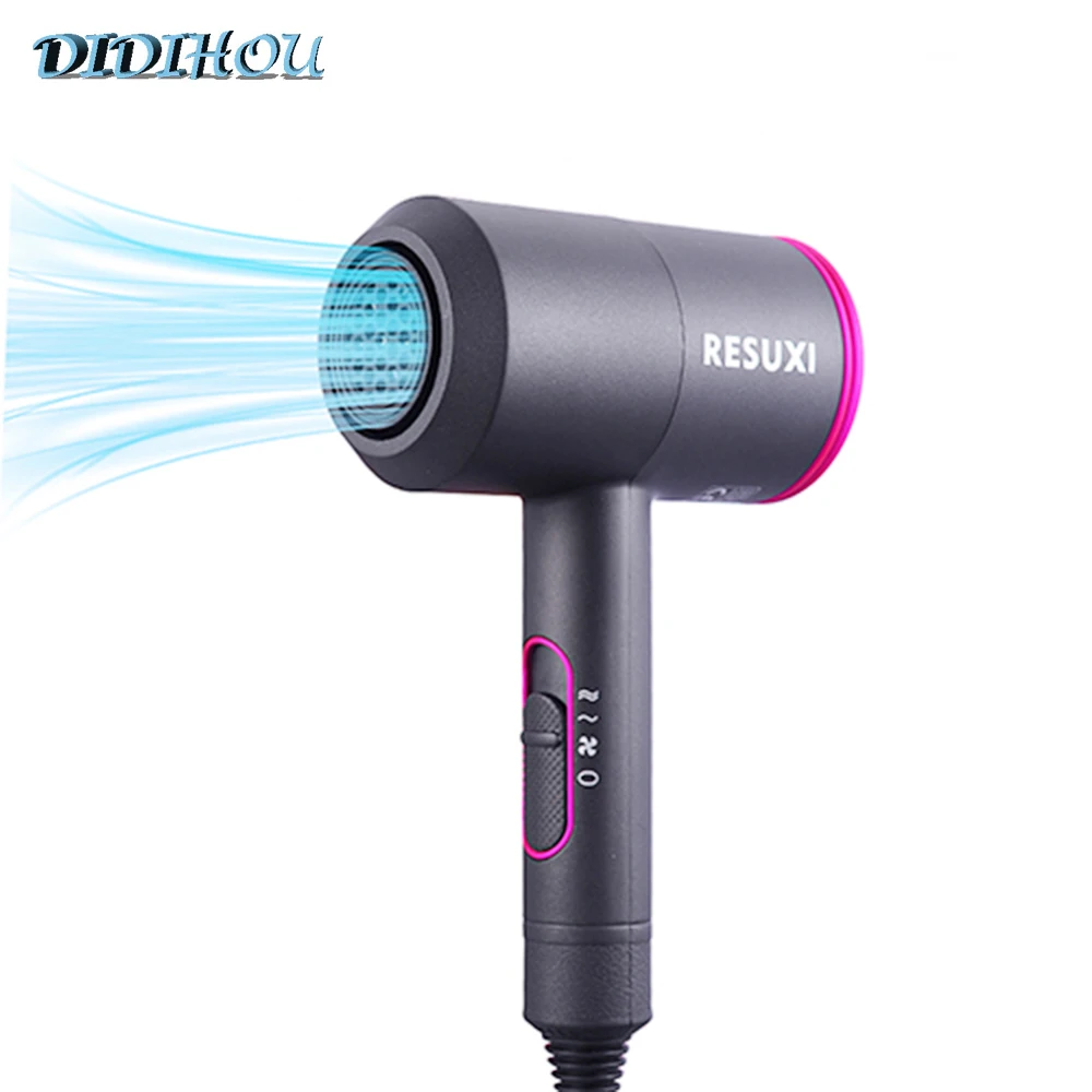 DIDIHOU 2000 Вт Профессиональный салонный фен для волос 2 в 1 щетка горячего воздуха Фен
