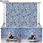 Mocsicka фон для фотосъемки новорожденных с трехмерными звездами фон с маленькими звездами декорация реквизит для детской портретной студийной съемки