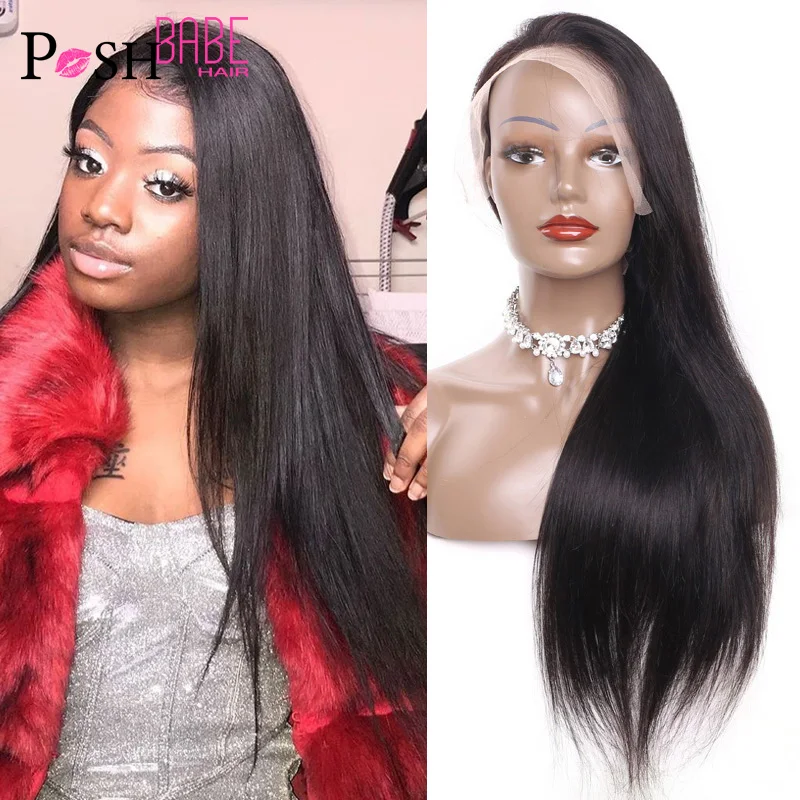 Синтетические волосы на кружеве парики из натуральных волос 8 28 дюймов 150%