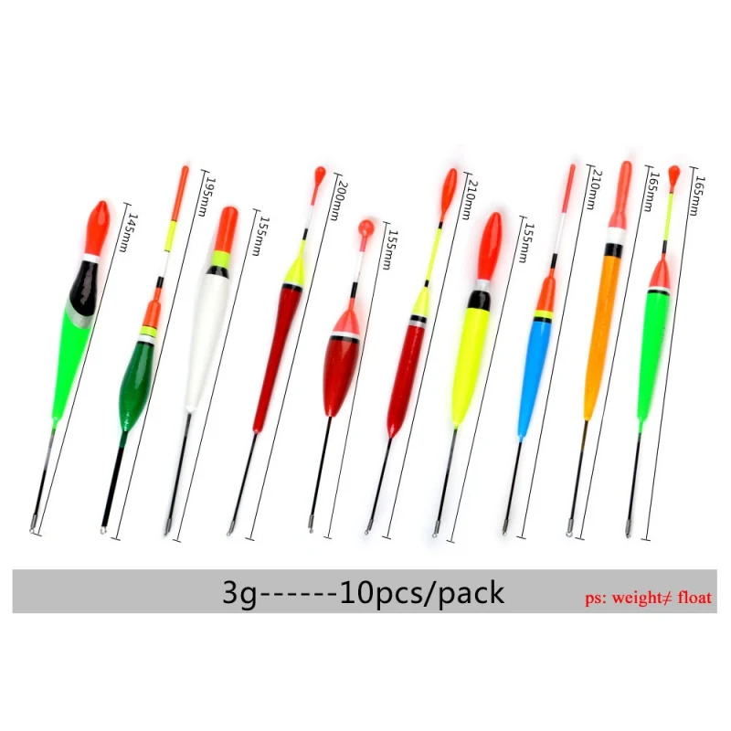 Рыболовный поплавок набор деревянный пробка Рыбалка плавающий вертикальный буй