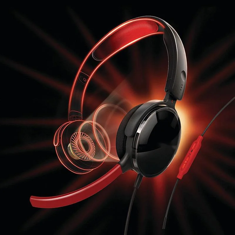 Профессиональная гарнитура shg7210 для philips с микрофоном и кабелем управления