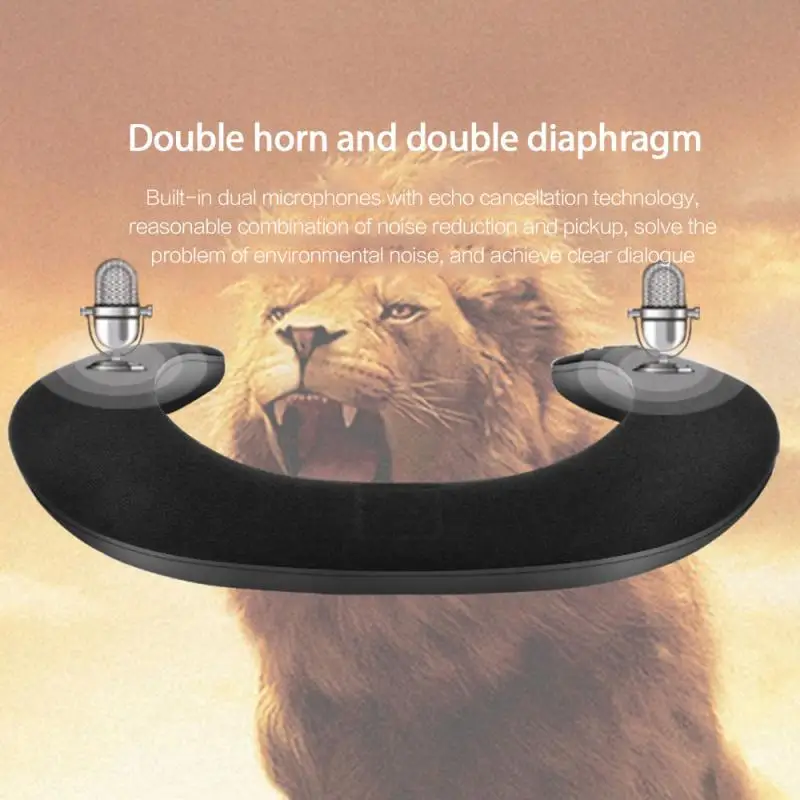 2020 Portable Speaker Bluetooth U-Neck Creative 5D Player With Audio Line Usb Cable | Электроника