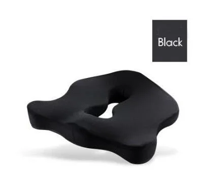 

Car Seat Cushion and Back Support Pillow Set Memory Foam Relieve Seat Health Care Cushion