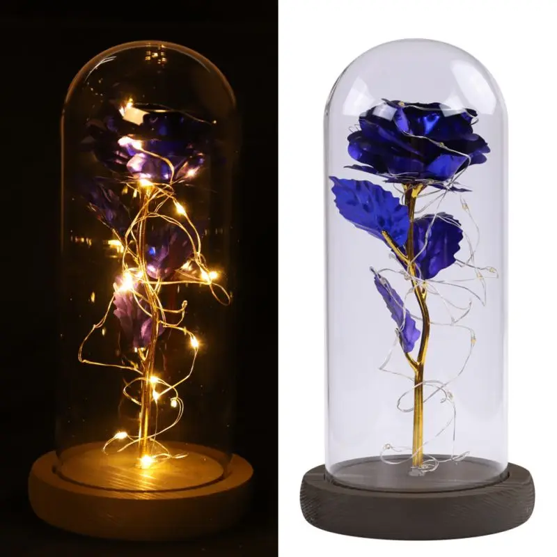 Прямая поставка Красавица и чудовище вечная роза свадебное украшение