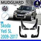 Брызговики для Skoda Yeti 5L 2009  2017 2010 2011 2012 2013 2014 2015, автомобильные аксессуары, брызговик, крыло, запасные части